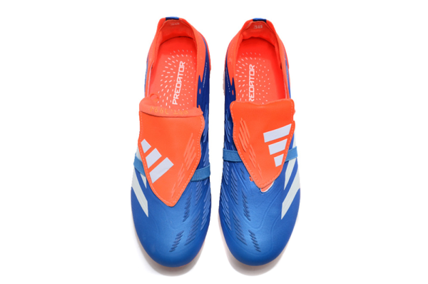 Adidas Predator Accuracy+ FG Fotbollsskor Vikbar tunga Blå Orange