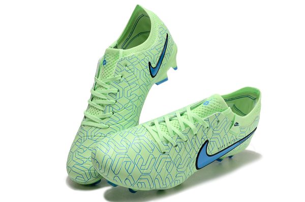 Nike Tiempo Legend 10 Elite FG Fotbollsskor Grön blå