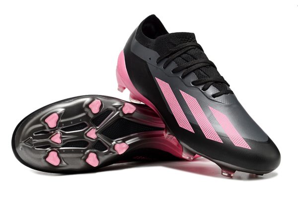 Adidas x23 crazyfast.1 FG Fotbollsskor Svart Rosa